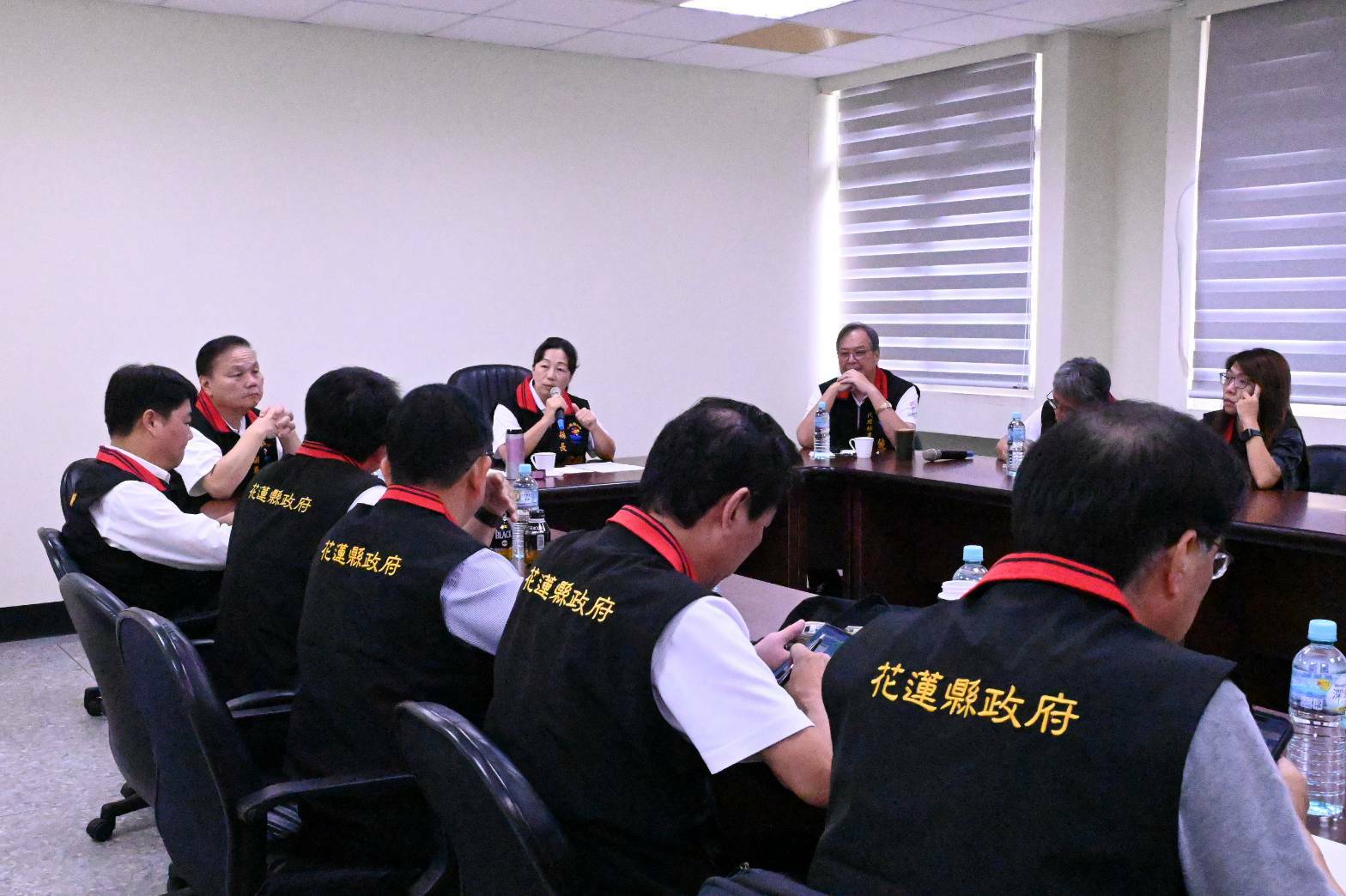 【山陀兒颱風移動路徑緩慢花蓮縣政府確實掌握資訊全力防災 徐榛蔚籲鄉親提高警覺】