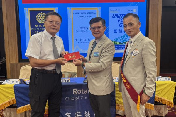 【光電結合儲能 打造永續韌性電力——玖森能源蔡總經理應邀吉安扶輪社分享案例】