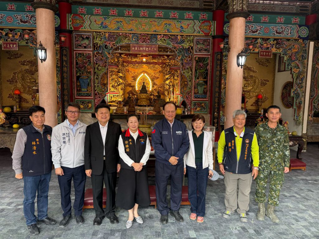 【花蓮縣宮廟聯合護國安靈祈福法會登場 縣長徐榛蔚出席祈願災後重建順利、縣境平安康泰】插图 【花蓮縣宮廟聯合護國安靈祈福法會登場 縣長徐榛蔚出席祈願災後重建順利、縣境平安康泰】插图