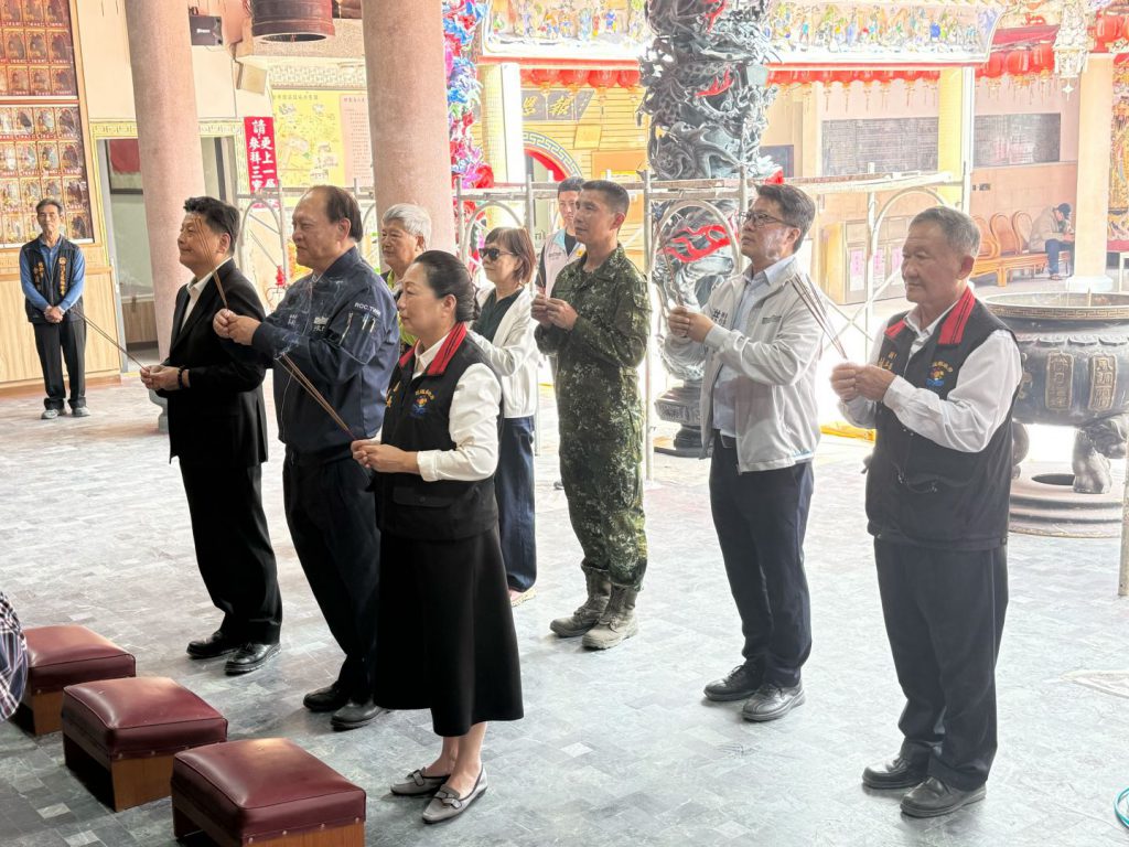 【花蓮縣宮廟聯合護國安靈祈福法會登場 縣長徐榛蔚出席祈願災後重建順利、縣境平安康泰】插图5 【花蓮縣宮廟聯合護國安靈祈福法會登場 縣長徐榛蔚出席祈願災後重建順利、縣境平安康泰】插图5
