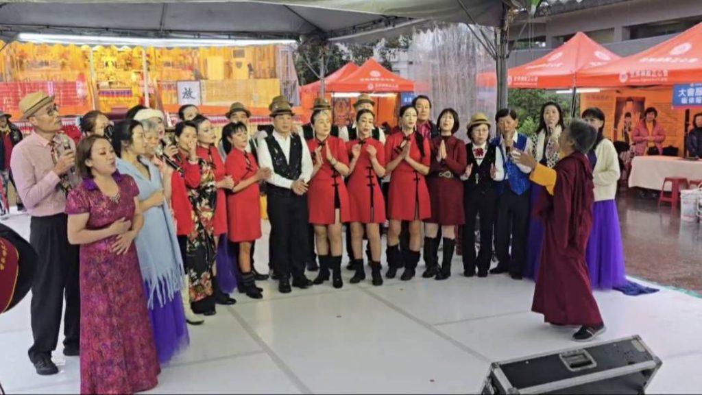 【沐木舞蹈空間攜手世界佛教正心會 舞蹈歌曲法會充滿祝福】插图3