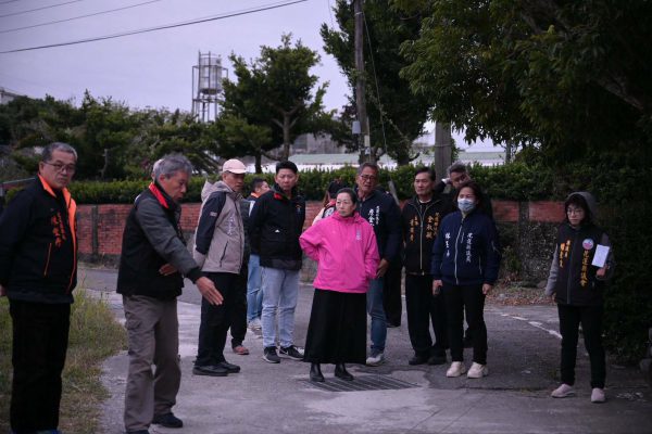 【回應基層需求 縣長徐榛蔚實地會勘村里長提案改善建議 持續提升地方基礎建設】缩略图