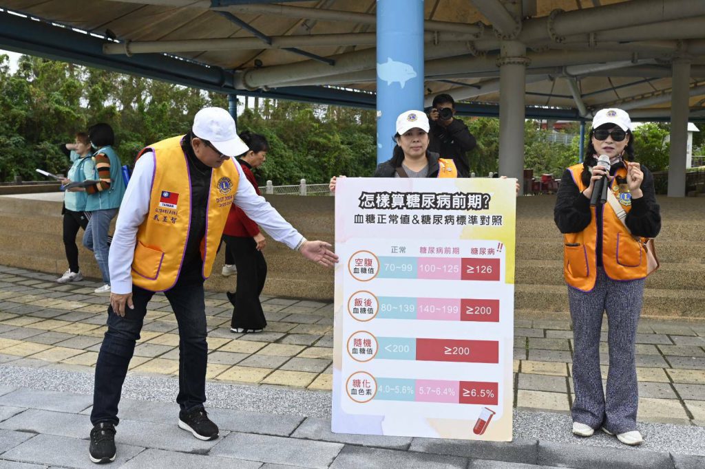 【國際獅子會300A 5區舉辦糖尿病防治宣導健走活動 縣長徐榛蔚與鄉親漫步太平洋左岸】插图1