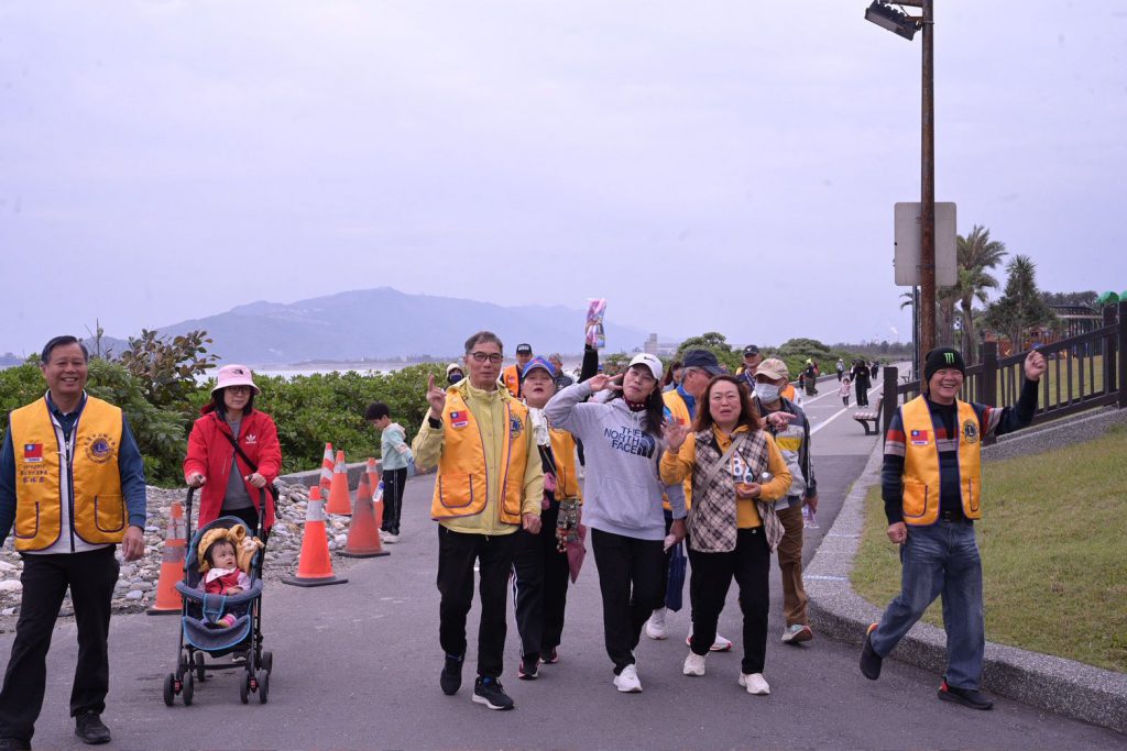 【國際獅子會300A 5區舉辦糖尿病防治宣導健走活動 縣長徐榛蔚與鄉親漫步太平洋左岸】插图2