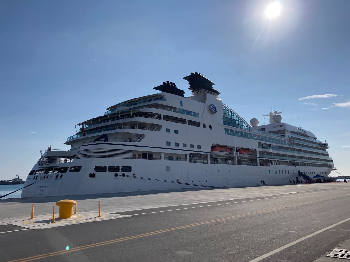 【2026年首艘國際郵輪即將靠泊花蓮港 花蓮以山海之美迎接國際旅客新年首航】缩略图