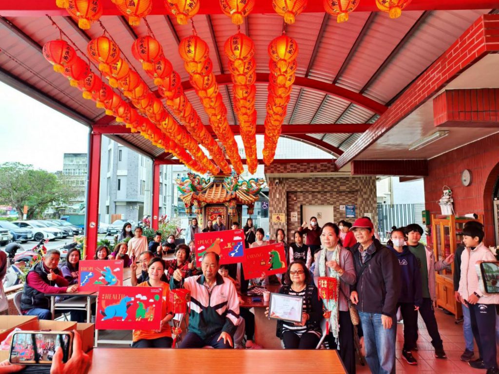 【歲次丙午(115)年花蓮美崙福德廟春節歲末迎春對燈製作】插图2