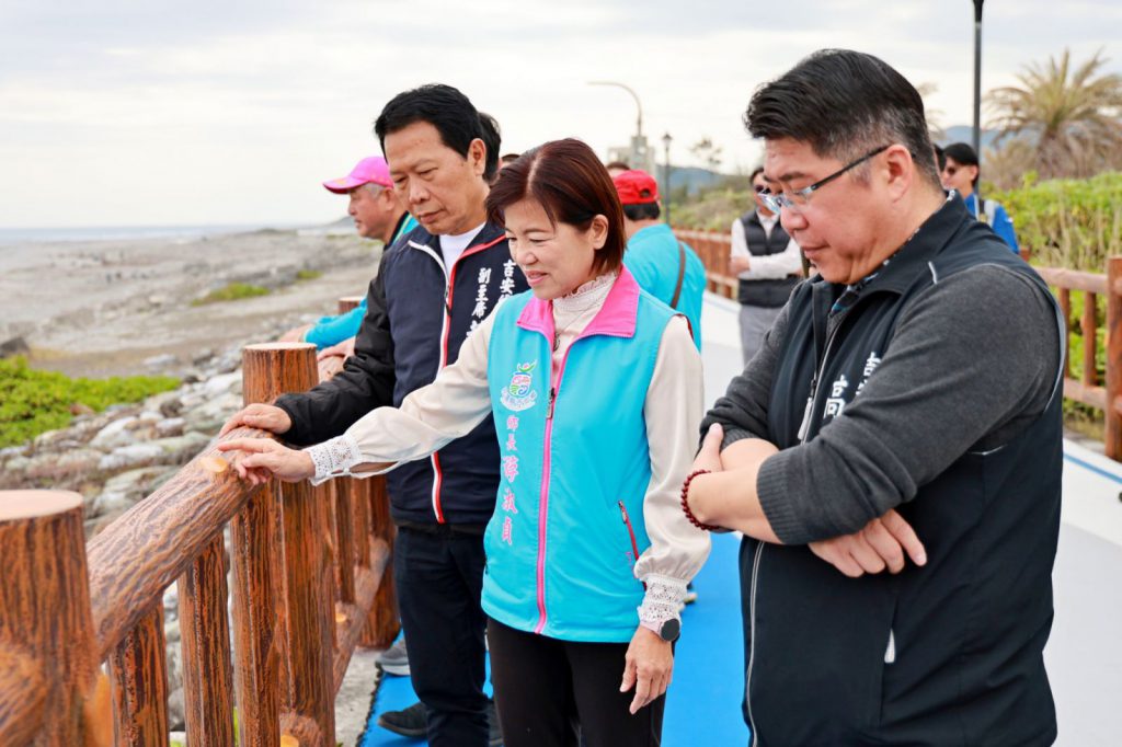 【游淑貞爭取千餘萬優化濱海自行車道守護休閒安全打造優質騎行路網】插图