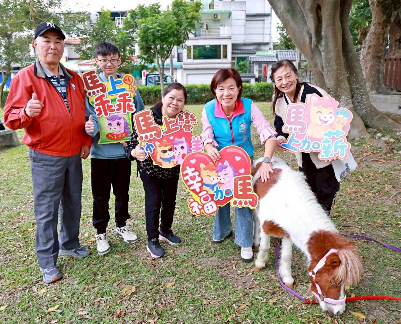 【游淑貞好客藝術村陪鄉親創意新年 市集好康、迷你馬、DIY手作歡迎您】缩略图