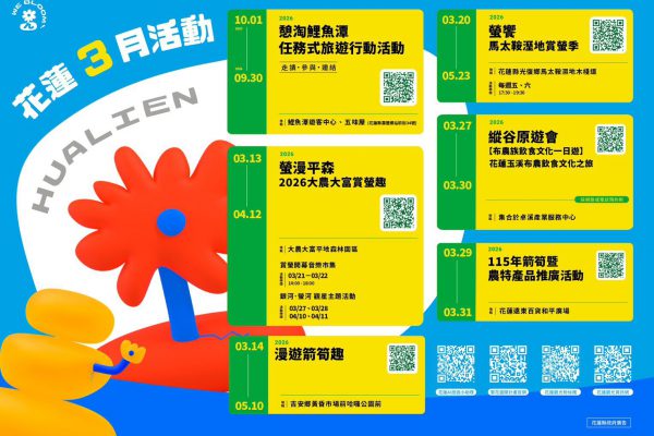 【走進花蓮感受春天 串聯賞螢、生態旅遊與農村文化體驗】缩略图