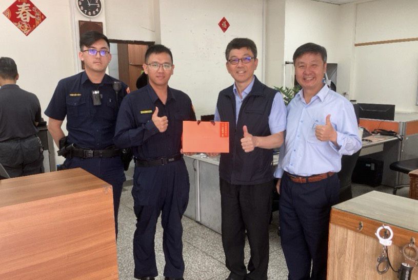 【花警火速2小時破案 局長范織坤親赴慰勉同仁辛勞】缩略图