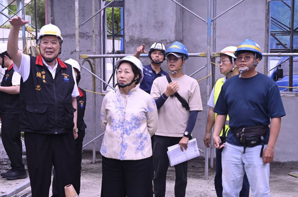 【縣長徐榛蔚會勘富北國中校舍工程 預計年中完工打造安心學習環境】缩略图