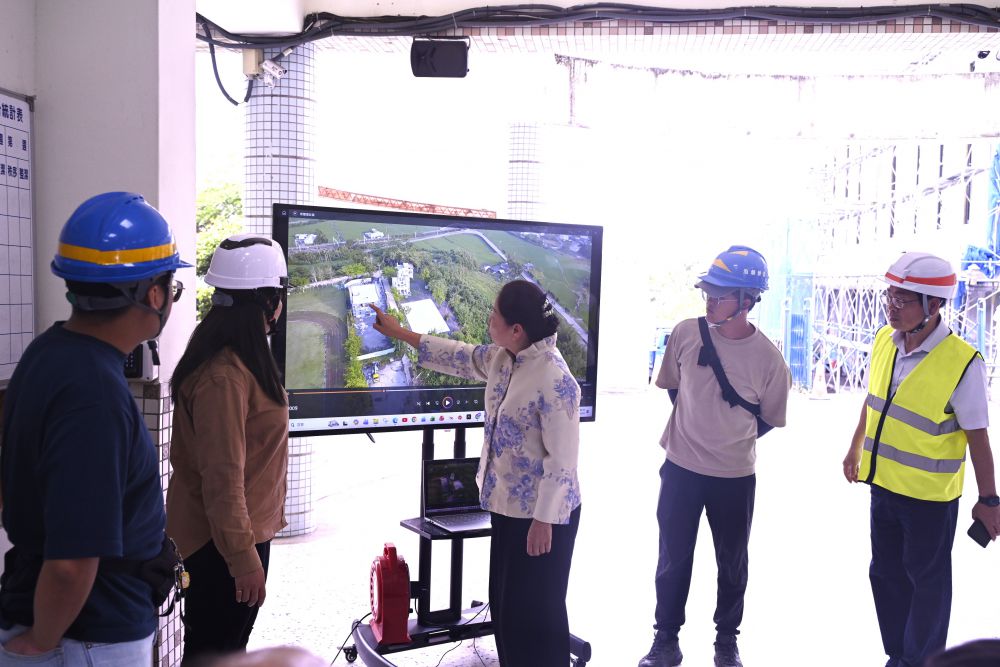 【縣長徐榛蔚會勘富北國中校舍工程 預計年中完工打造安心學習環境】插图