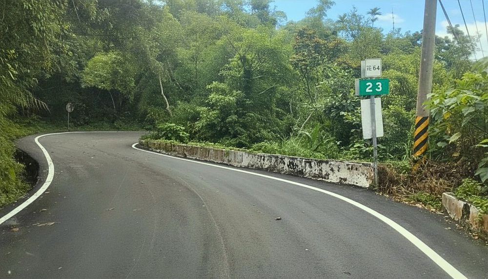 【花64線20K-26K路面改善完工 縣府持續改善中區交通路網】插图1 【花64線20K-26K路面改善完工 縣府持續改善中區交通路網】插图1