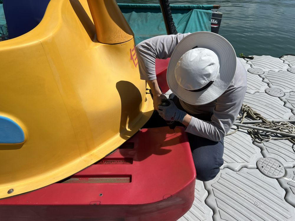 【花縣府今赴鯉魚潭關心檢測進度 推動安全升級與低碳旅遊並進 水域活動預計6月逐步復航】插图1 【花縣府今赴鯉魚潭關心檢測進度 推動安全升級與低碳旅遊並進 水域活動預計6月逐步復航】插图1
