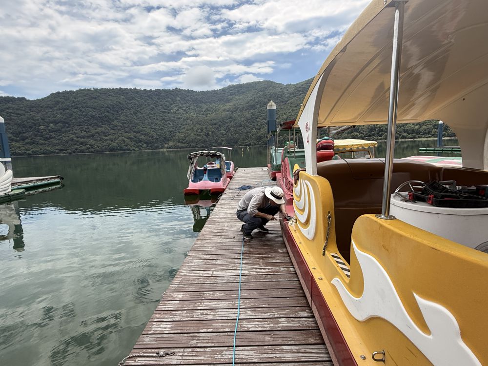 【花縣府今赴鯉魚潭關心檢測進度 推動安全升級與低碳旅遊並進 水域活動預計6月逐步復航】插图2 【花縣府今赴鯉魚潭關心檢測進度 推動安全升級與低碳旅遊並進 水域活動預計6月逐步復航】插图2