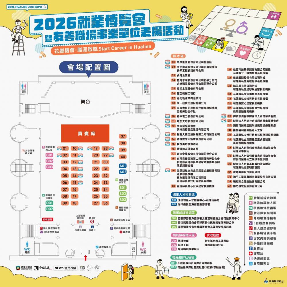 【你準備好了嗎？「2026花蓮縣就業博覽會」倒數2天！】缩略图