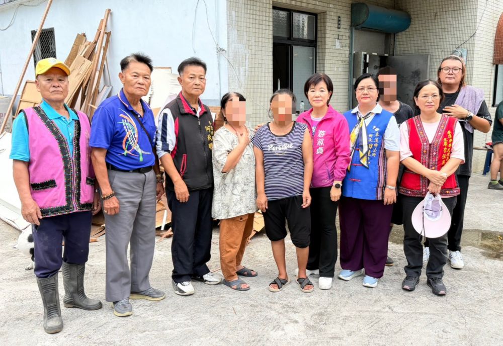 【游淑貞 田桂花 李桂英 三女力夜送關懷 用溫暖陪伴火災家戶重建希望】缩略图